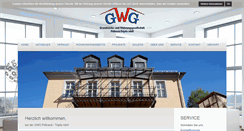 Desktop Screenshot of gwg-poessneck.de