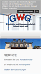 Mobile Screenshot of gwg-poessneck.de